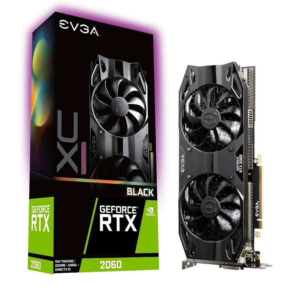 グラフィックボード・グラボ・ビデオカード EVGA GeForce RTX 2060 Super XC Ultra EVGA GeForce RTX 2060 Super XC Ultra Gaming Graphics Card